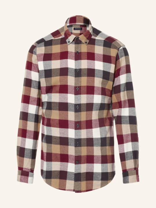 Zdjęcie produktu Strokesman's Koszula Flanelowa O Kroju Slim Fit braun