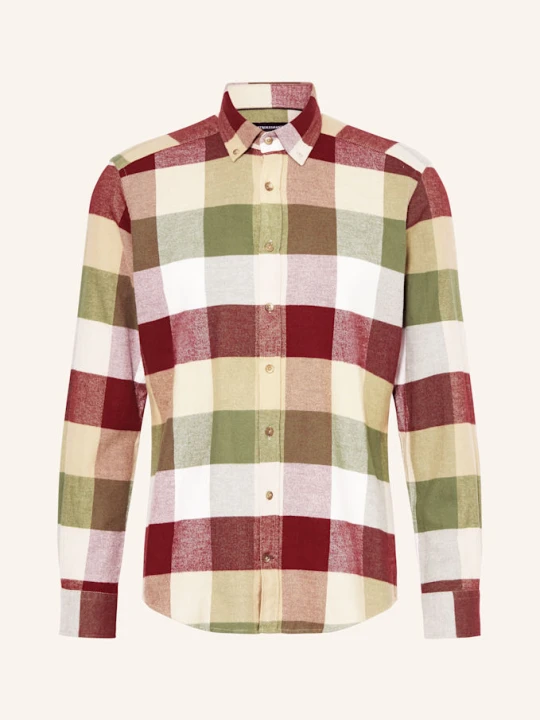 Zdjęcie produktu Strokesman's Koszula Flanelowa Regular Fit gruen