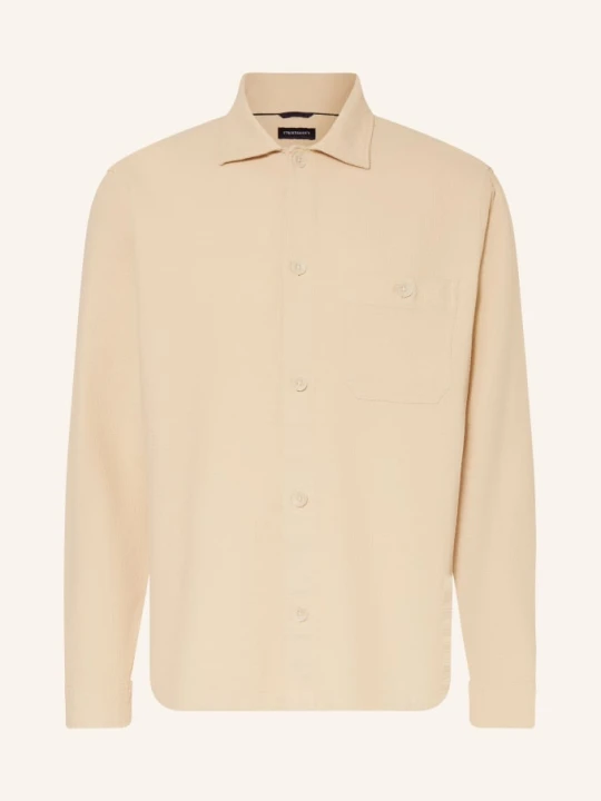 Zdjęcie produktu Strokesman's Koszula Pikowana Comfort Fit beige
