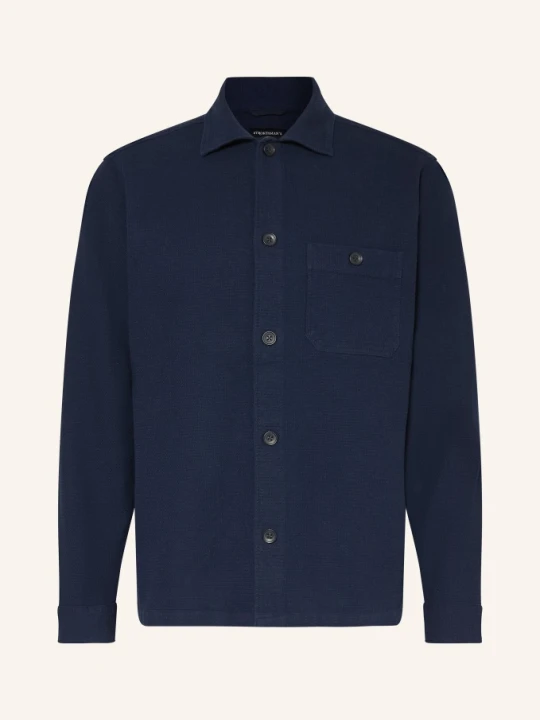 Zdjęcie produktu Strokesman's Koszula Pikowana Comfort Fit blau GRANATOWY