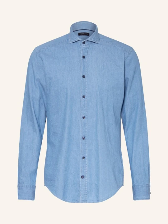 Zdjęcie produktu Strokesman's Koszula Regular Fit W Stylu Jeansowym blau NIEBIESKI