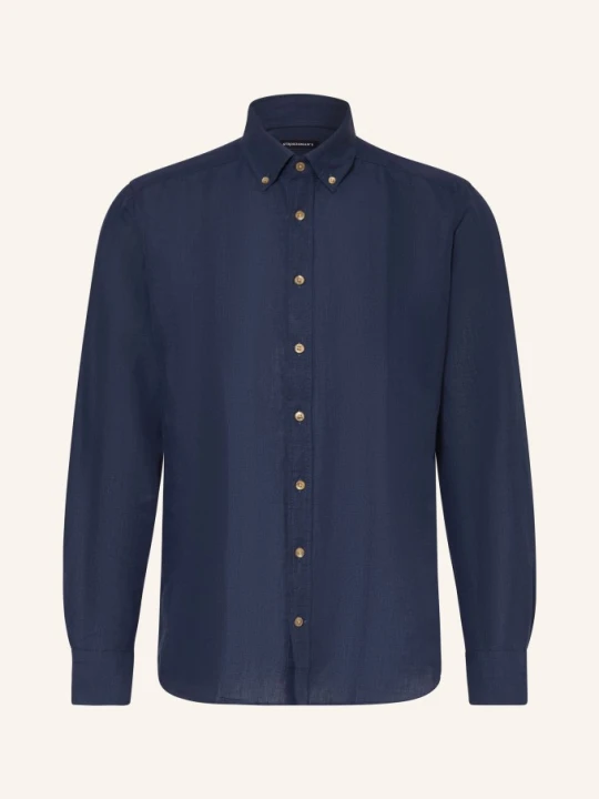 Zdjęcie produktu Strokesman's Koszula Regular Fit Z Lnu blau GRANATOWY