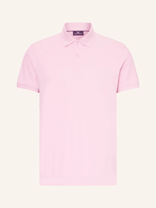 Zdjęcie produktu Strokesman's Koszulka Polo Z Piki rosa JASNORÓŻOWY