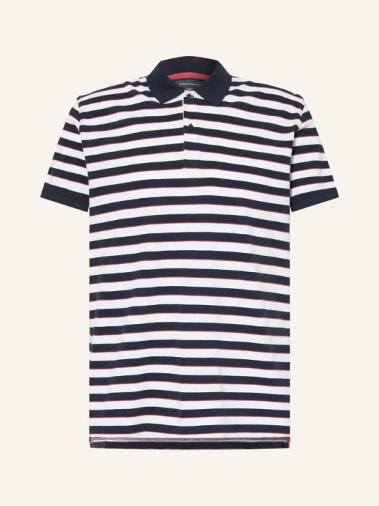 Zdjęcie produktu Strokesman's Koszulka Polo Z Pikowanym Wzorem rot
