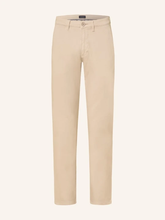 Zdjęcie produktu Strokesman's Spodnie Chino Slim Fit Z Pikowanym Wzorem beige
