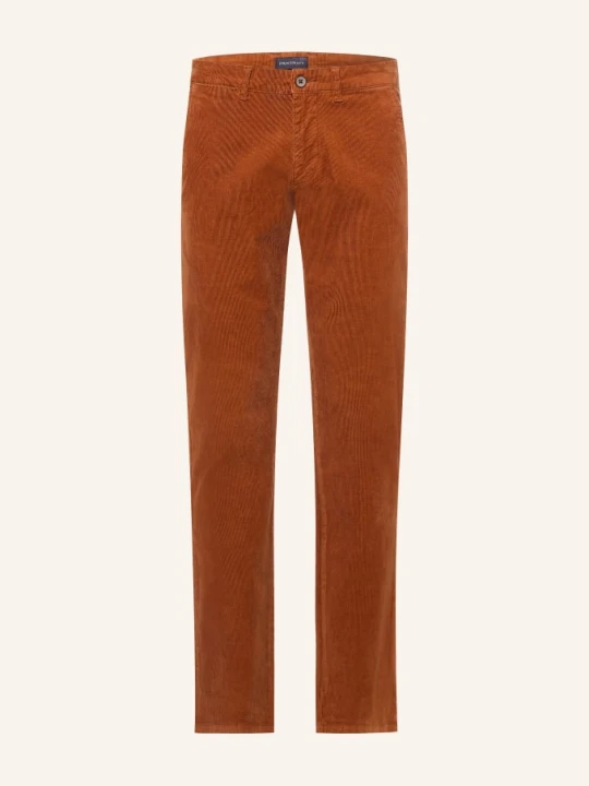 Zdjęcie produktu Strokesman's Spodnie Z Sztruksu O Kroju Slim Fit rot BRĄZOWY