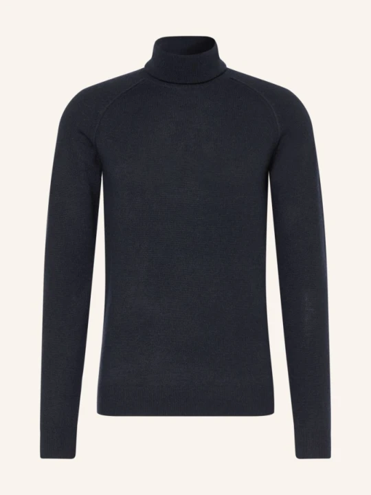 Zdjęcie produktu Strokesman's Sweter Z Golfem Z Kaszmiru blau GRANATOWY
