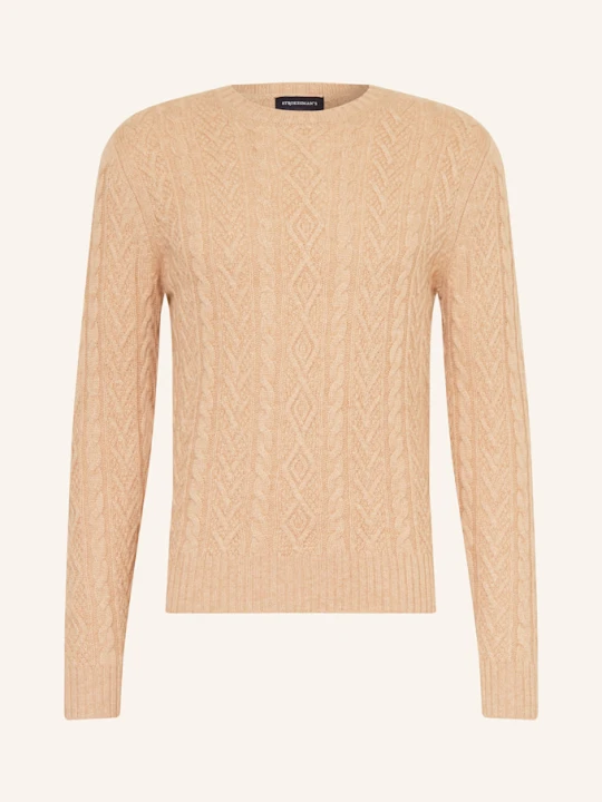 Zdjęcie produktu Strokesman's Sweter Z Kaszmiru beige