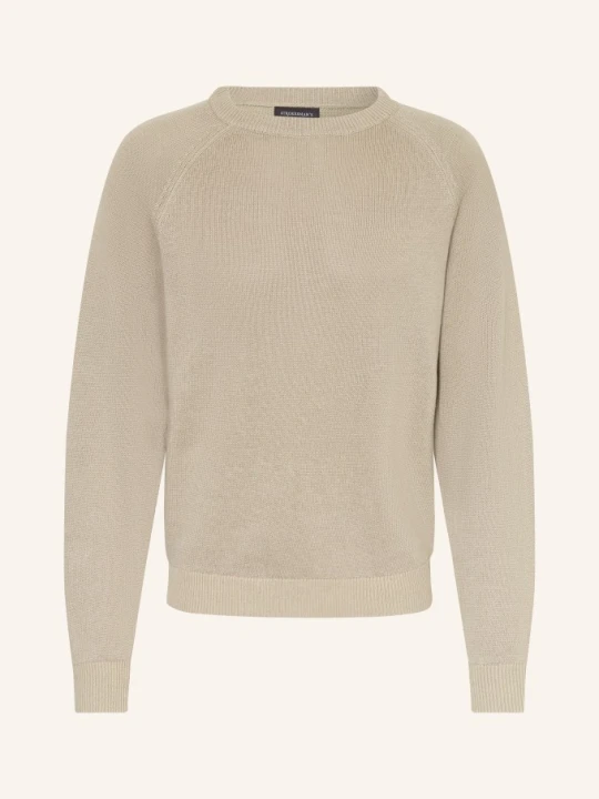 Zdjęcie produktu Strokesman's Sweter Z Lnem gruen KHAKI