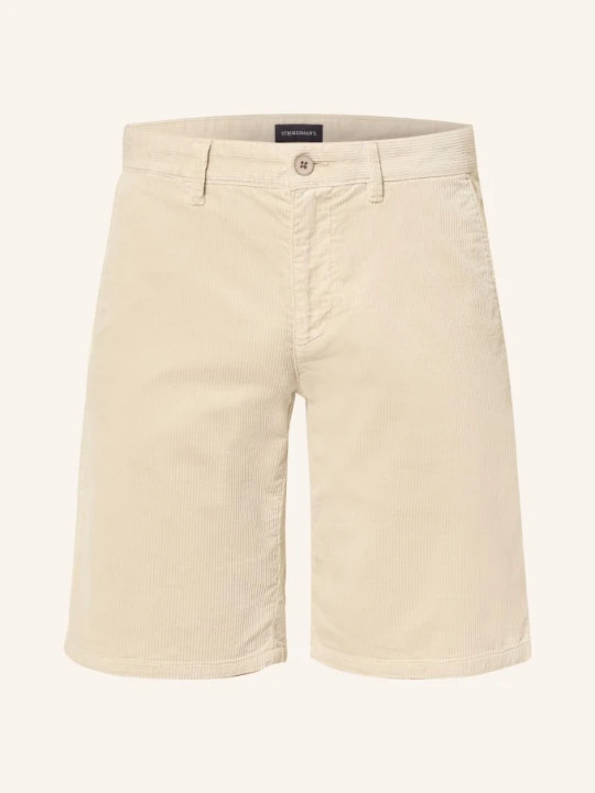 Zdjęcie produktu Strokesman's Szorty Chino Regular Fit Z Sztruksu beige