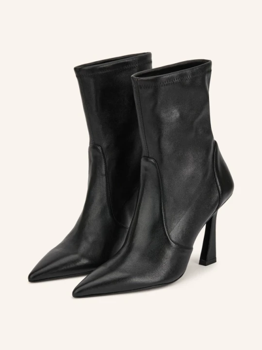 Zdjęcie produktu Stuart Weitzman Botki Vinnie Bootie 85 schwarz CZARNY