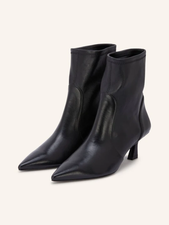 Zdjęcie produktu Stuart Weitzman Botki Vinniebootie 50 schwarz CZARNY