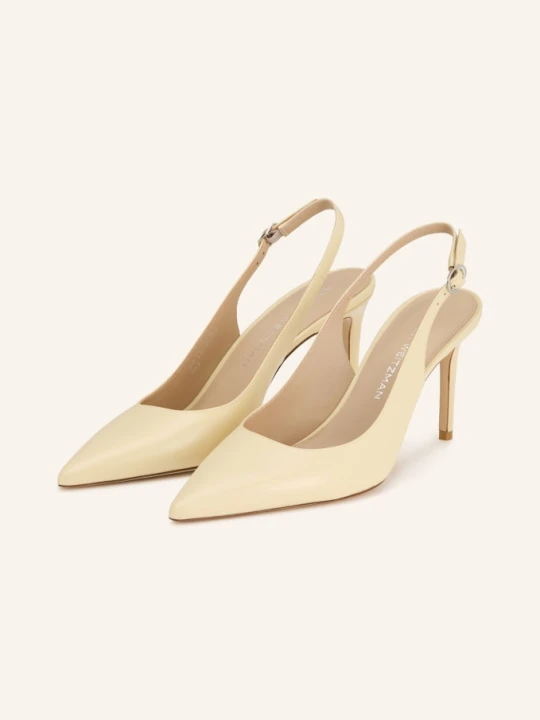 Zdjęcie produktu Stuart Weitzman Czółenka Z Odkrytą Piętą Stuart Power 75 beige