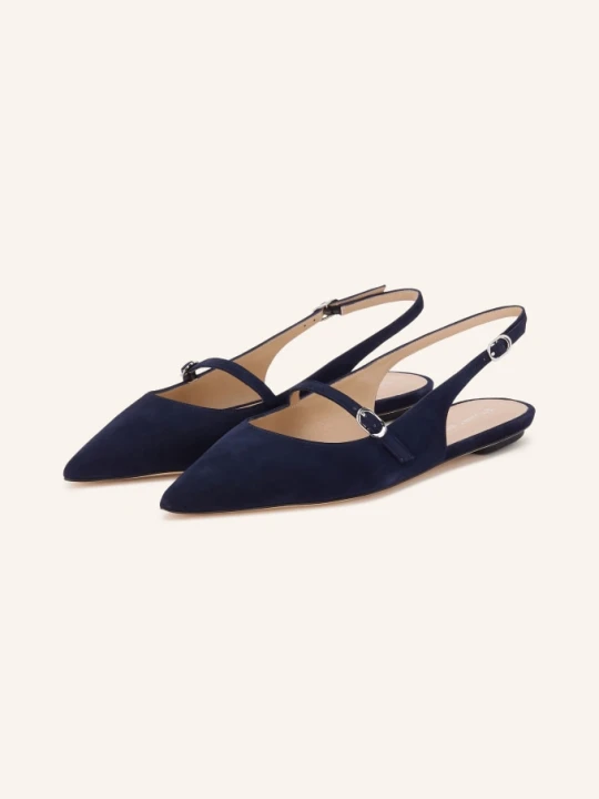 Zdjęcie produktu Stuart Weitzman Czółenka Z Paskiem Emilia blau GRANATOWY