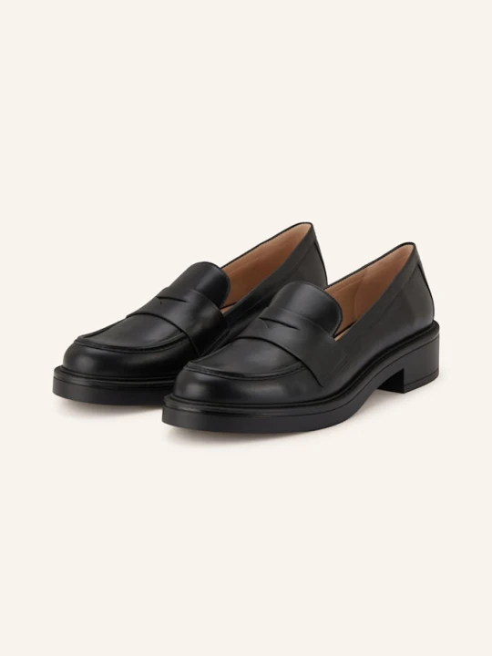 Zdjęcie produktu Stuart Weitzman Penny Loafers Celia schwarz CZARNY
