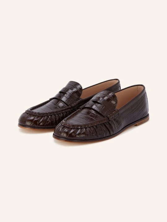 Zdjęcie produktu Stuart Weitzman Penny Loafers Spencer braun CIEMNOBRĄZOWY