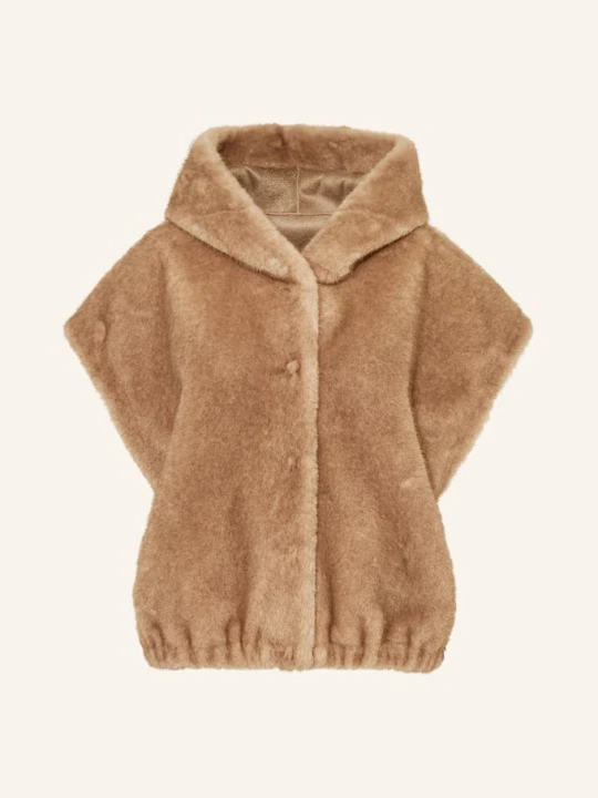 Zdjęcie produktu Studio Ar Kurtka Ze Sztucznego Futra Olena braun CAMELOWY