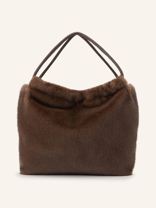 Zdjęcie produktu Studio Ar Shopperka Alexi Ze Sztucznego Futra braun CIEMNOBRĄZOWY