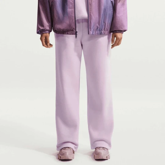 Zdjęcie produktu Studio Fleece Open Hem Pant Nike fioletowy