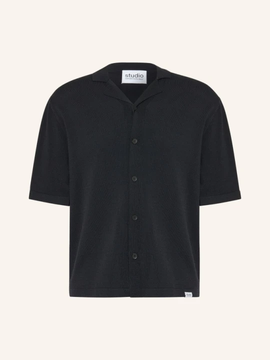 Zdjęcie produktu Studio Seidensticker Bluzka Z Dzianiny Regular Fit schwarz CZARNY
