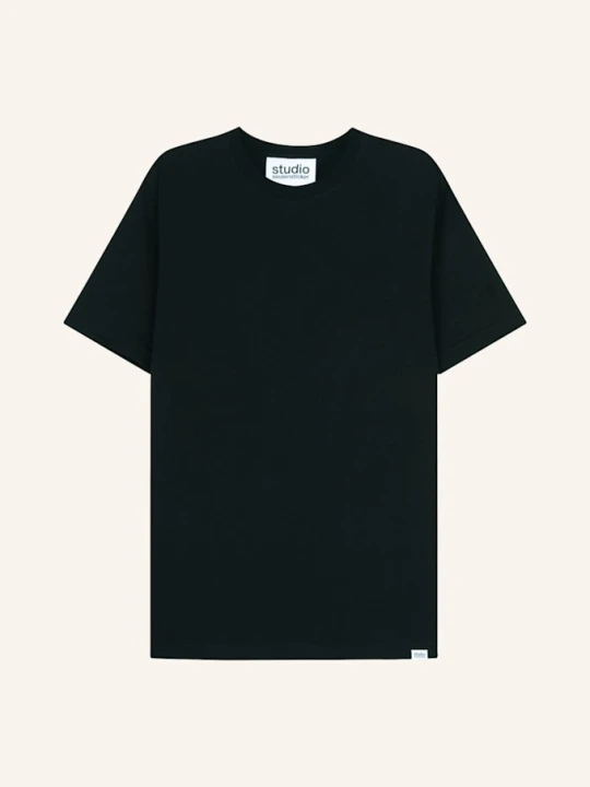 Zdjęcie produktu Studio Seidensticker T-Shirt O Kroju Regular Fit schwarz CZARNY