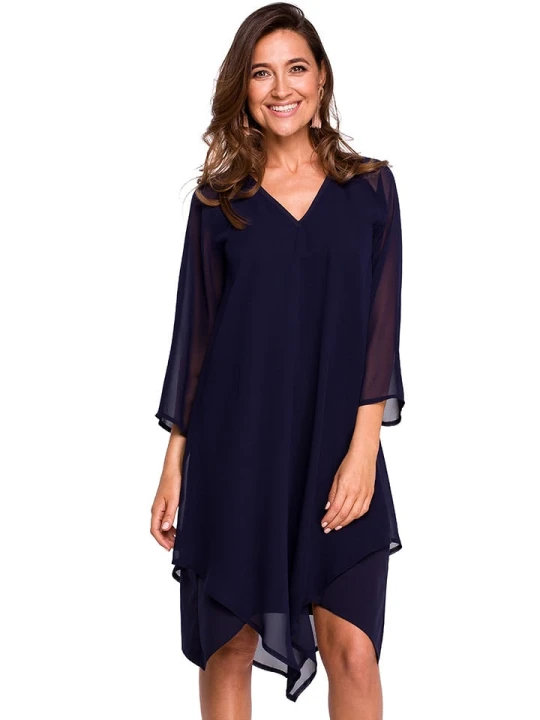 Zdjęcie produktu Stylove Sukienka w kolorze granatowym rozmiar: XL