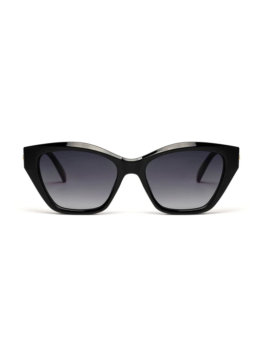 Zdjęcie produktu Stylowe okulary przeciwsłoneczne ze zdobieniem TOP SECRET Czarny