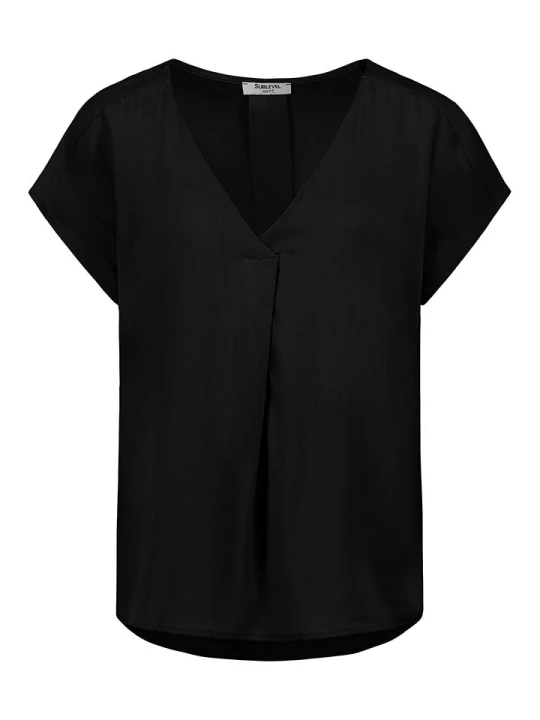 Zdjęcie produktu Sublevel Bluzka w kolorze czarnym rozmiar: XL