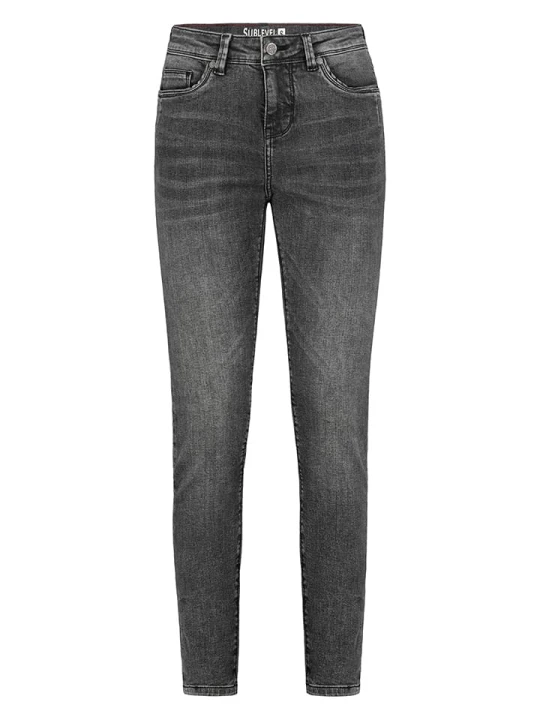 Zdjęcie produktu Sublevel Dżinsy - Skinny fit - w kolorze antracytowym rozmiar: S