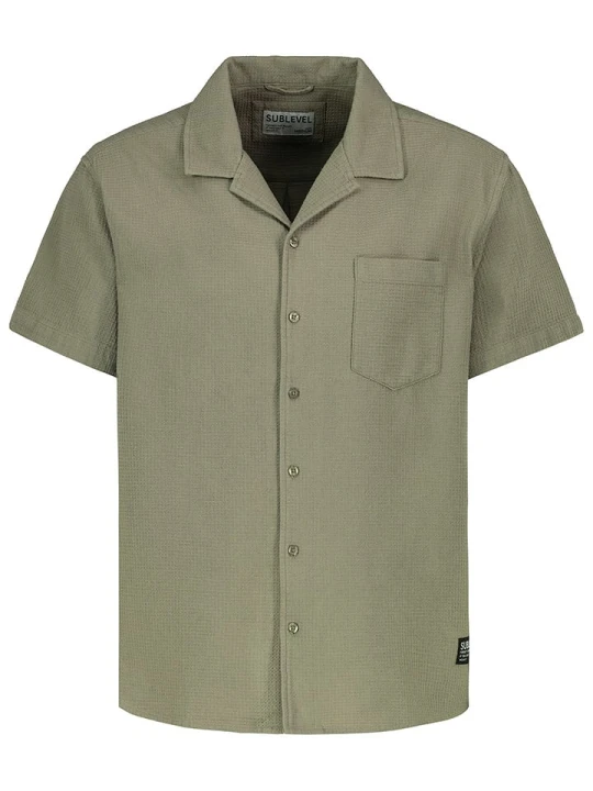 Zdjęcie produktu Sublevel Koszula - Regular fit - w kolorze khaki rozmiar: M