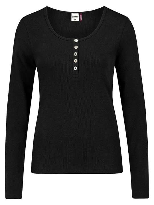 Zdjęcie produktu Sublevel Koszulka w kolorze czarnym rozmiar: XL