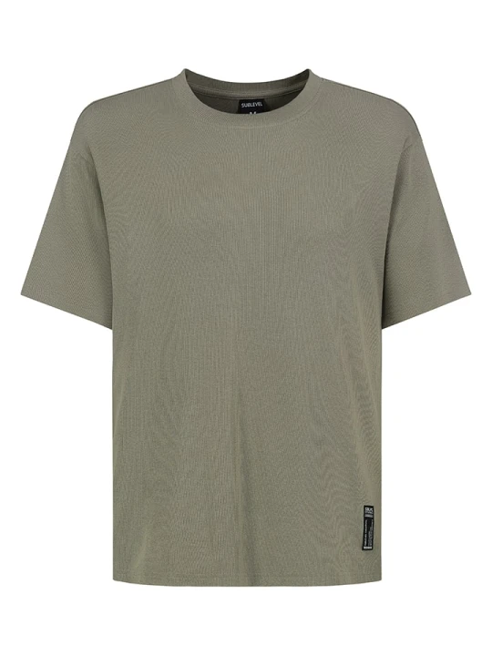 Zdjęcie produktu Sublevel Koszulka w kolorze khaki rozmiar: M