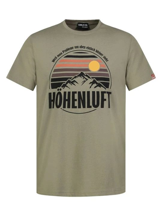 Zdjęcie produktu Sublevel Koszulka w kolorze khaki rozmiar: XXL