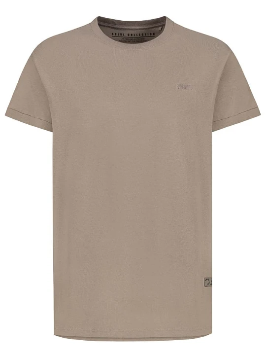Zdjęcie produktu Sublevel Koszulka w kolorze szarobrązowym rozmiar: S