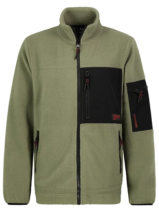 Zdjęcie produktu Sublevel Kurtka polarowa w kolorze khaki rozmiar: S