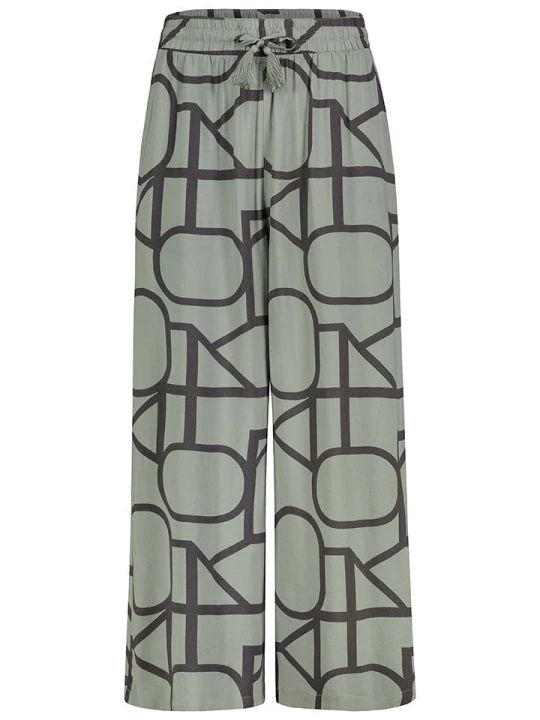 Zdjęcie produktu Sublevel Spodnie w kolorze zielono-czarnym rozmiar: XL