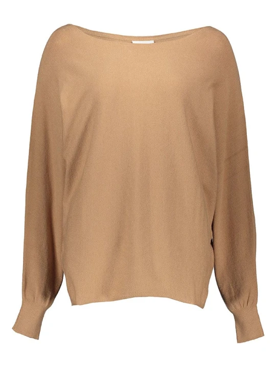 Zdjęcie produktu Sublevel Sweter w kolorze jasnobrązowym rozmiar: M/L