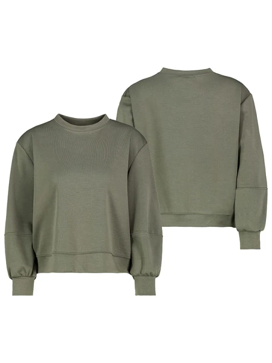 Zdjęcie produktu Sublevel Sweter w kolorze oliwkowym rozmiar: M/L