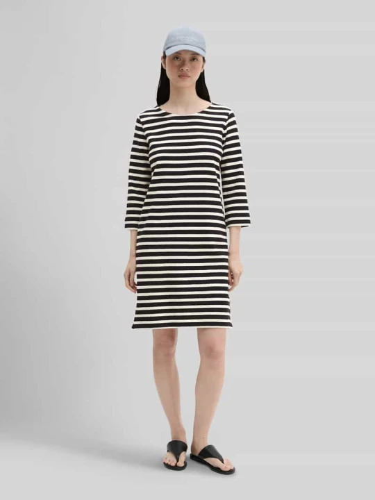 Zdjęcie produktu Sukienka casualowa o kroju loose fit z czystej bawełny Marc O'Polo Granatowy