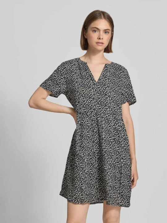 Zdjęcie produktu Sukienka casualowa z czystej wiskozy model 'ZALLY LIFE' Only Czarny