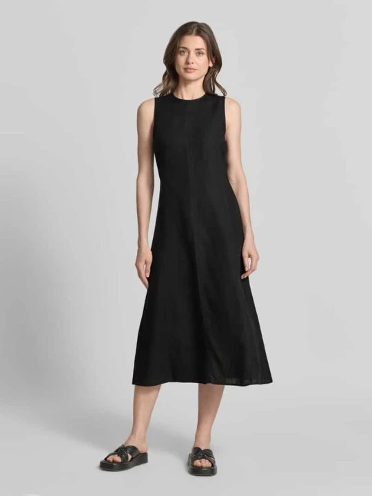 Zdjęcie produktu Sukienka casualowa Shaped Fit z czystego lnu Marc O'Polo Czarny