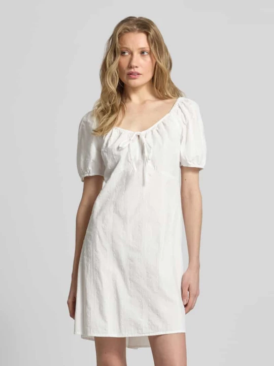 Zdjęcie produktu Sukienka ciążowa o linii a z czystej bawełny model 'JUTTY' Vero Moda Biały