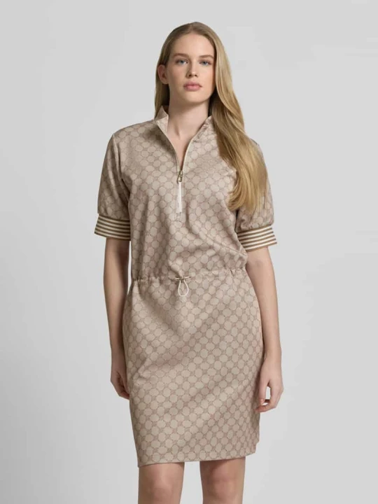 Zdjęcie produktu Sukienka do kolan ze stójką model 'Toina' JOOP! Camel