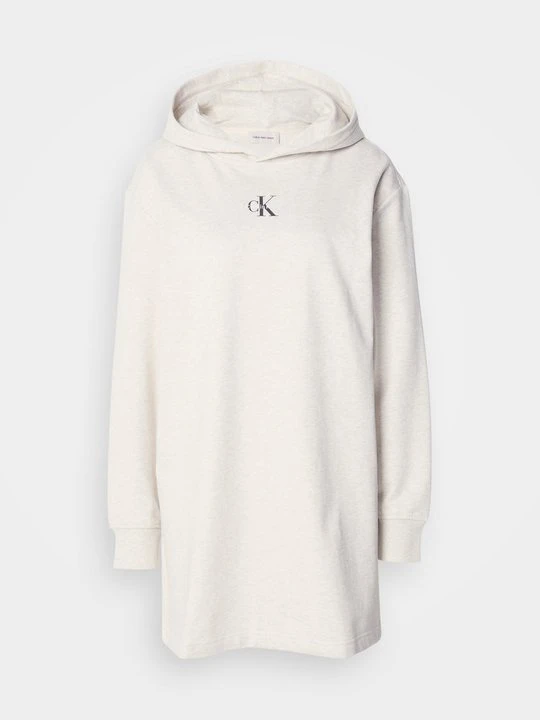 Zdjęcie produktu Sukienka dresowa Calvin Klein Jeans beżowy