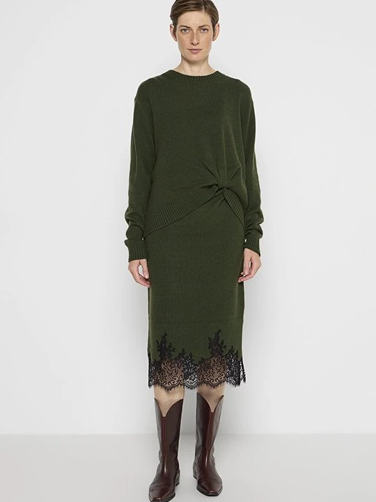 Zdjęcie produktu Sukienka dzianinowa 3.1 phillip lim zielony