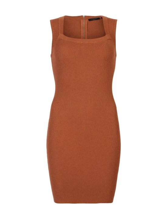 Zdjęcie produktu Sukienka dzianinowa AllSaints pomarańczowy