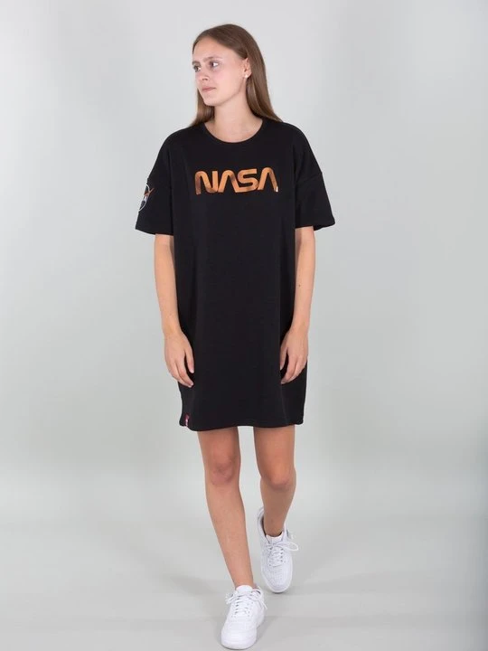 Zdjęcie produktu Sukienka dzianinowa Alpha Industries czarny