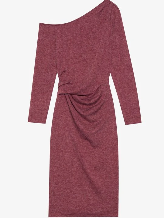 Zdjęcie produktu Sukienka dzianinowa Anna Field By Zalando bordowy