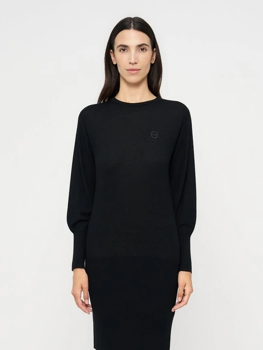 Zdjęcie produktu Sukienka dzianinowa Armani Exchange czarny