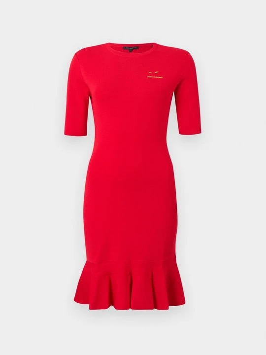 Zdjęcie produktu Sukienka dzianinowa Armani Exchange czerwony